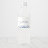 リトルバタフライボーイ赤ちゃんシャワー ペットボトルラベル (正面)