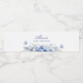 リトルバタフライボーイ赤ちゃんシャワー ペットボトルラベル (シングルラベル)