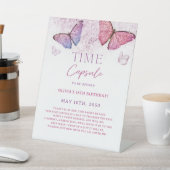 リトルバタフライ1st誕生日タイムカプセルサイン 台座サイン (インサイチュ)