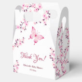 リトルバタフライ |赤ちゃんシャワー フェイバーボックス (オープン)