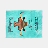 リトルバッカルーロングーンステアフリースブランケット フリースブランケット (正面(横))