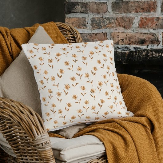 リトルバディングクイーンアンズ – コテージのコアパターン。 クッション