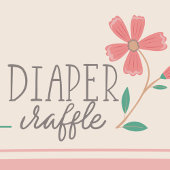 リトルバドフローラハンドレタリングディスプレイシャワー エンクロージャーカード