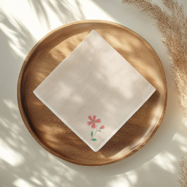 リトルバドフローラハンドレタリング スタンダードカクテルナプキン