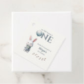 リトルバニーが1ブルーボーイズ1歳の誕生日を飾る フェイバータグ (インサイチュ)