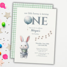 リトルバニーが1ブルーボーイズ1歳の誕生日を飾る