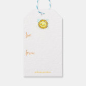 リトルバニーのギフトカード ギフトタグ (裏面)