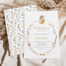 リトルバニーイースターベイビーシャワー招待状