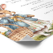 リトルバニーガール初誕生日タイムカプセル ポスター (角)