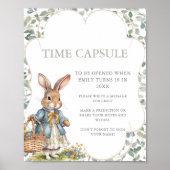 リトルバニーガール初誕生日タイムカプセル ポスター (正面)