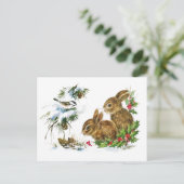 リトルバニークリスマス シーズンポストカード (スタンド正面)