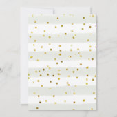 リトルバニージェンダーリビールパーティの招待状 招待状 (裏面)