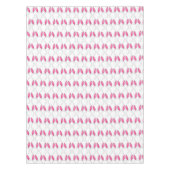 リトルバニーピンクのウサギ耳ベビーシャワーイースター テーブルクロス (正面)