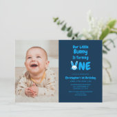 リトルバニーファースト誕生日 招待状 (スタンド正面)