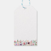 リトルバニーフローララブハートありがとう ギフトタグ (裏面)