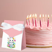 リトルバニーワイルドフラワーガーデンイースターベイビーシャワー フェイバーボックス