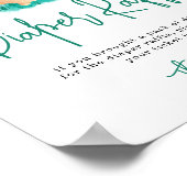 リトルバニー – おむつラッフルゲーム ポスター (角)