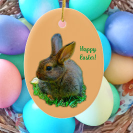 リトルバニー – イースターバニー セラミックオーナメント
