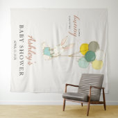 リトルバニー ウェルカムベイビーシャワー タペストリー (インサイチュ(横))