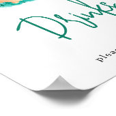 リトルバニー – ドリンク ポスター (角)