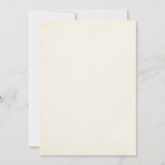 リトルバニー ベビーシャワー招待状 招待状 (裏面)