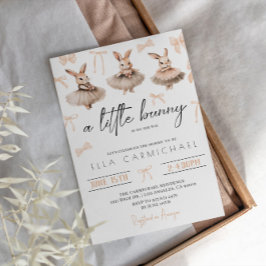 リトルバニー ベビーシャワー 招待状