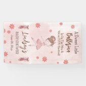 リトルバレリーナは方法チュツベビーにある 横断幕 (横)