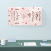 リトルバレリーナは方法チュツベビーにある 横断幕 (トレードショー)