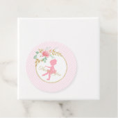 リトルバレリーナフローラストライプとラベル フェイバータグ (インサイチュ)