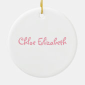 リトルバレリーナ セラミックオーナメント (裏面)