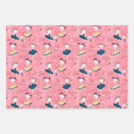 リトルバレリーナ ラッピングペーパーシート