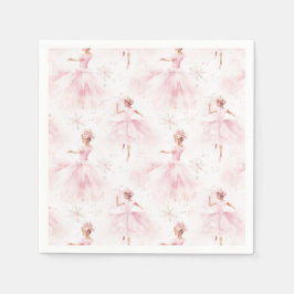 リトルバレリーナ#1 - Black Girl スタンダードカクテルナプキン