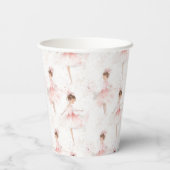 リトルバレリーナ#4 - Asian Girl 紙コップ (裏面)