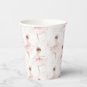 リトルバレリーナ#4 - Asian Girl 紙コップ (左)