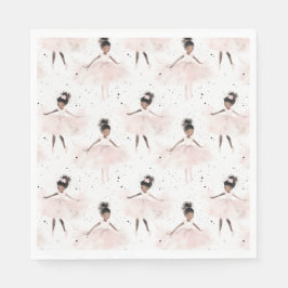 リトルバレリーナ#6 - Black Girl スタンダードランチョンナプキン