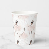 リトルバレリーナ#6 - Black Girl 紙コップ (右)