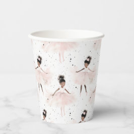 リトルバレリーナ#6 - Black Girl 紙コップ