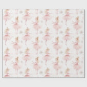 リトルバレリーナ#9 - Blonde Girl ラッピングペーパー (フラット)