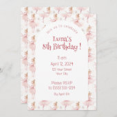 リトルバレリーナ#9 - Blonde Girl 招待状 (正面/裏面)