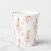 リトルバレリーナ#9 - Blonde Girl 紙コップ (裏面)