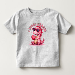 リトルバレンタインかわいこちゃん トドラーTシャツ