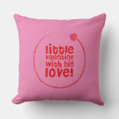 リトルバレンタインビッグベビー用ビブ クッション (正面)