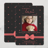 リトルバレンタインフォト招待状 招待状 (正面/裏面)