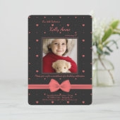 リトルバレンタインフォト招待状 招待状 (スタンド正面)