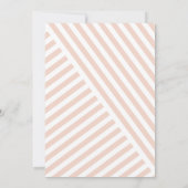 リトルバンドルオブジョイ クリスマスカーベイビーシャワー 招待状 (裏面)