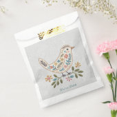 リトルバードカラフルフローラ優先バッグ フェイバーバッグ (封をした状態)