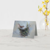 リトルバードカード カード (黄色い花)