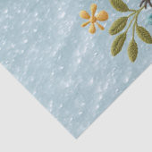 リトルバードフローラグリーン離れティッシュペーパー 薄葉紙 (詳細)