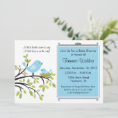 リトルバードベビーシャワーパーティの招待状 招待状 (スタンド正面)