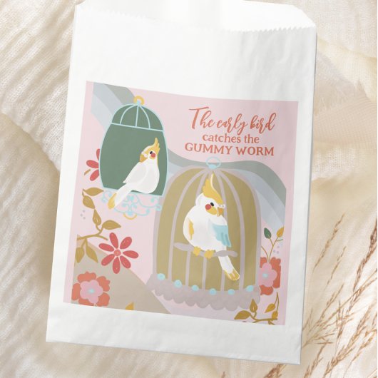 リトルバードレインボーピンクキャンディ フェイバーバッグ